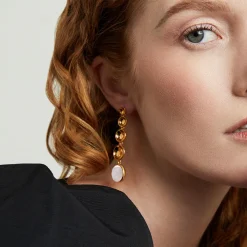 Outlet Sol Statement Gemstone Drop Earrings Drop Earrings | Statement Earrings